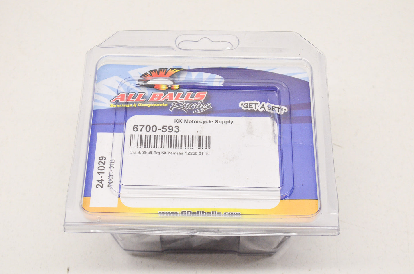All Balls 24-1029 Crank Shaft Bearing Kit NOS
