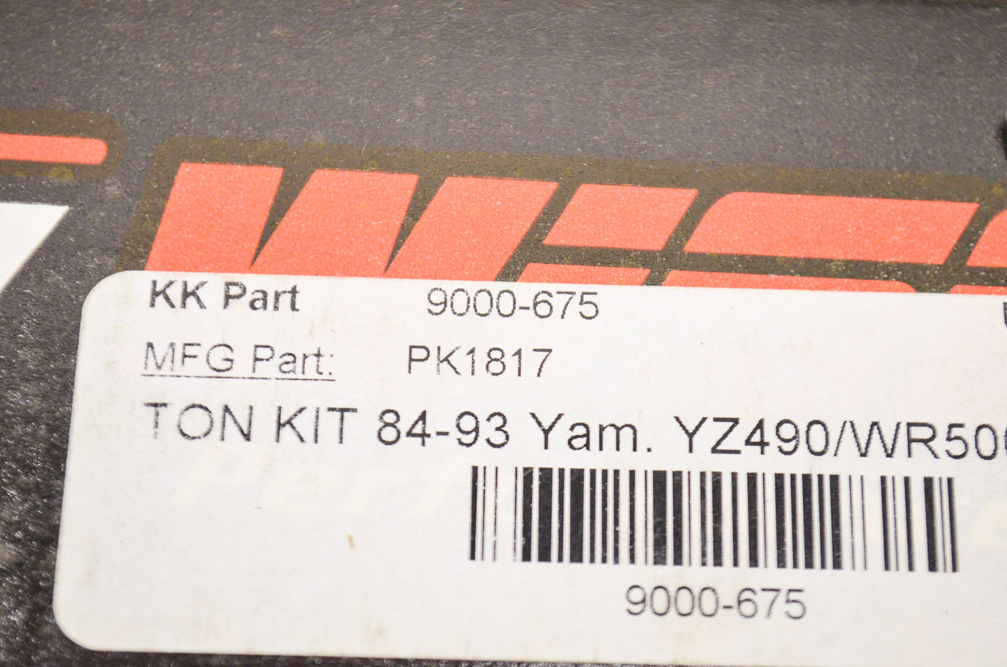 New Wiseco Top End Kit 87mm 84-93 Yamaha YZ490 WR500