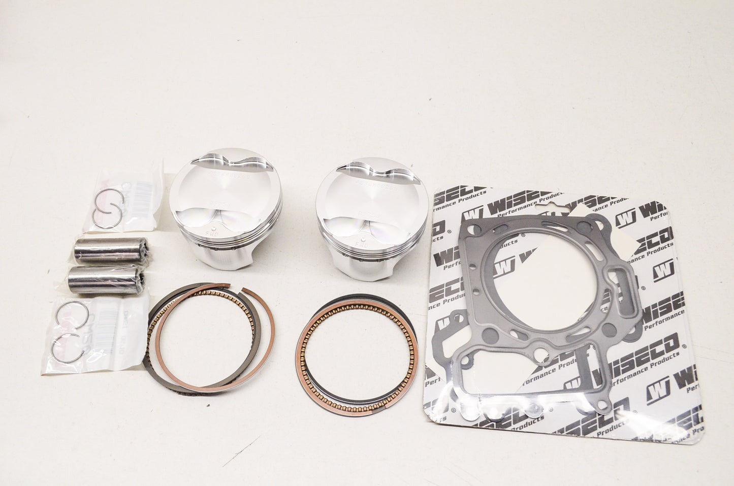 New Wiseco Forged Piston Kit 82mm Kawasaki KFX700 Suzuki Twin Peaks 700