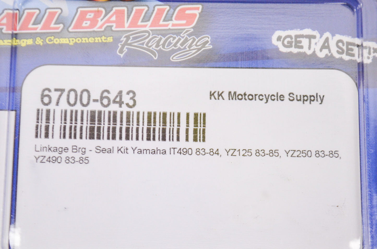 New All Balls Linkage Bearing Seal Kit NOS