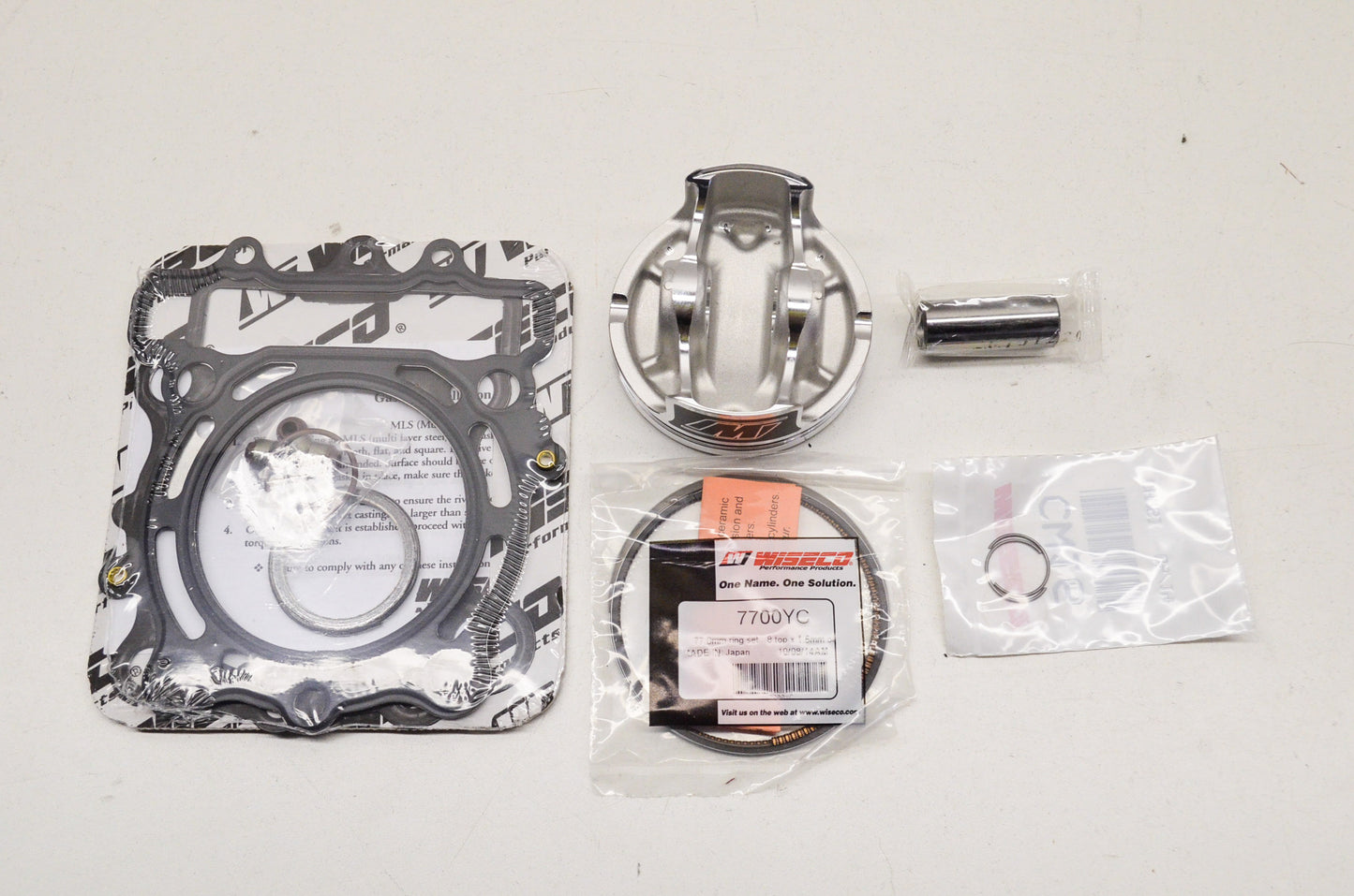New Wiseco Forged Piston Kit 77mm 09 Kawasaki KX250F