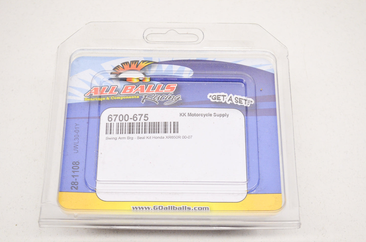 All Balls 28-1108 Swing Arm Bearing Seal Kit NOS