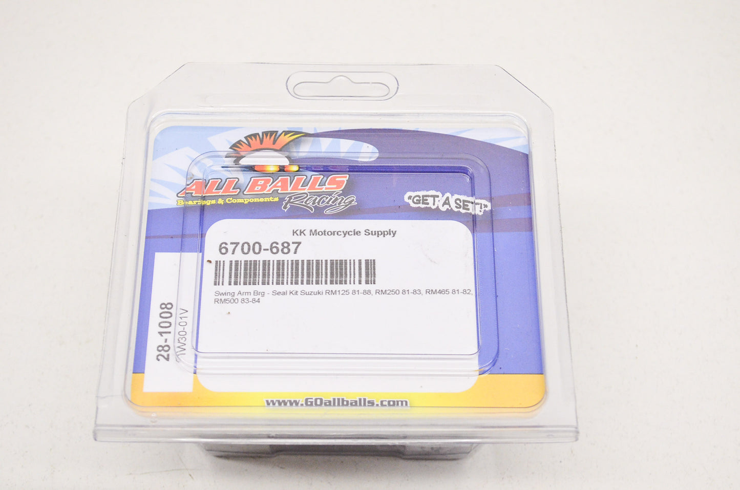 New All Balls Swing Arm Bearing Seal Kit NOS