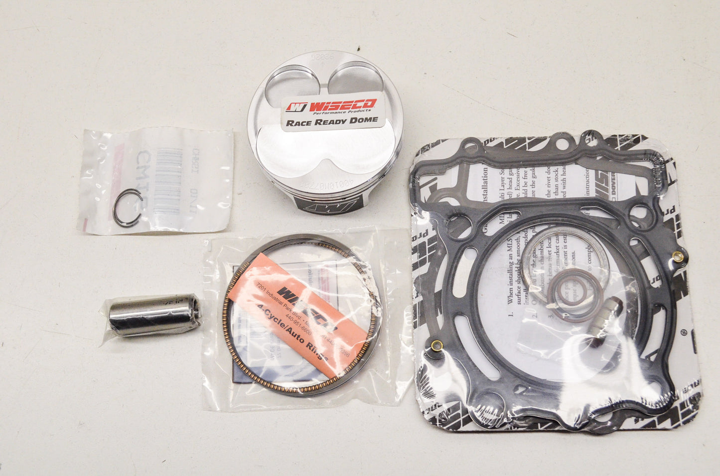 New Wiseco Forged Piston Kit 77mm 10 Kawasaki KX250F