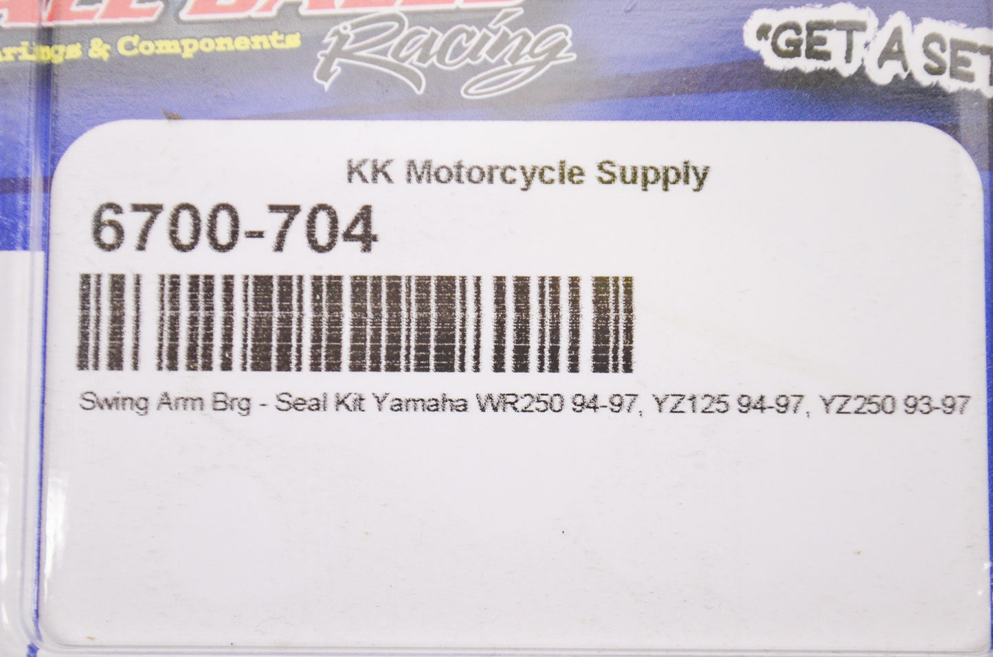 New All Balls Swing Arm Bearing Seal Kit NOS