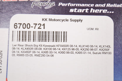 New All Balls Lower Rear Shock Bearing Kit NOS