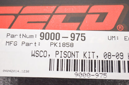 New Wiseco Forged Piston Kit 78mm 08-09 Honda CRF250R