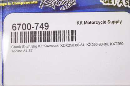 New All Balls Crank Shaft Bearing Kit NOS
