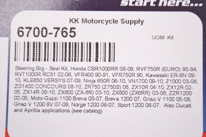 New All Balls Steering Bearing Seal Kit NOS