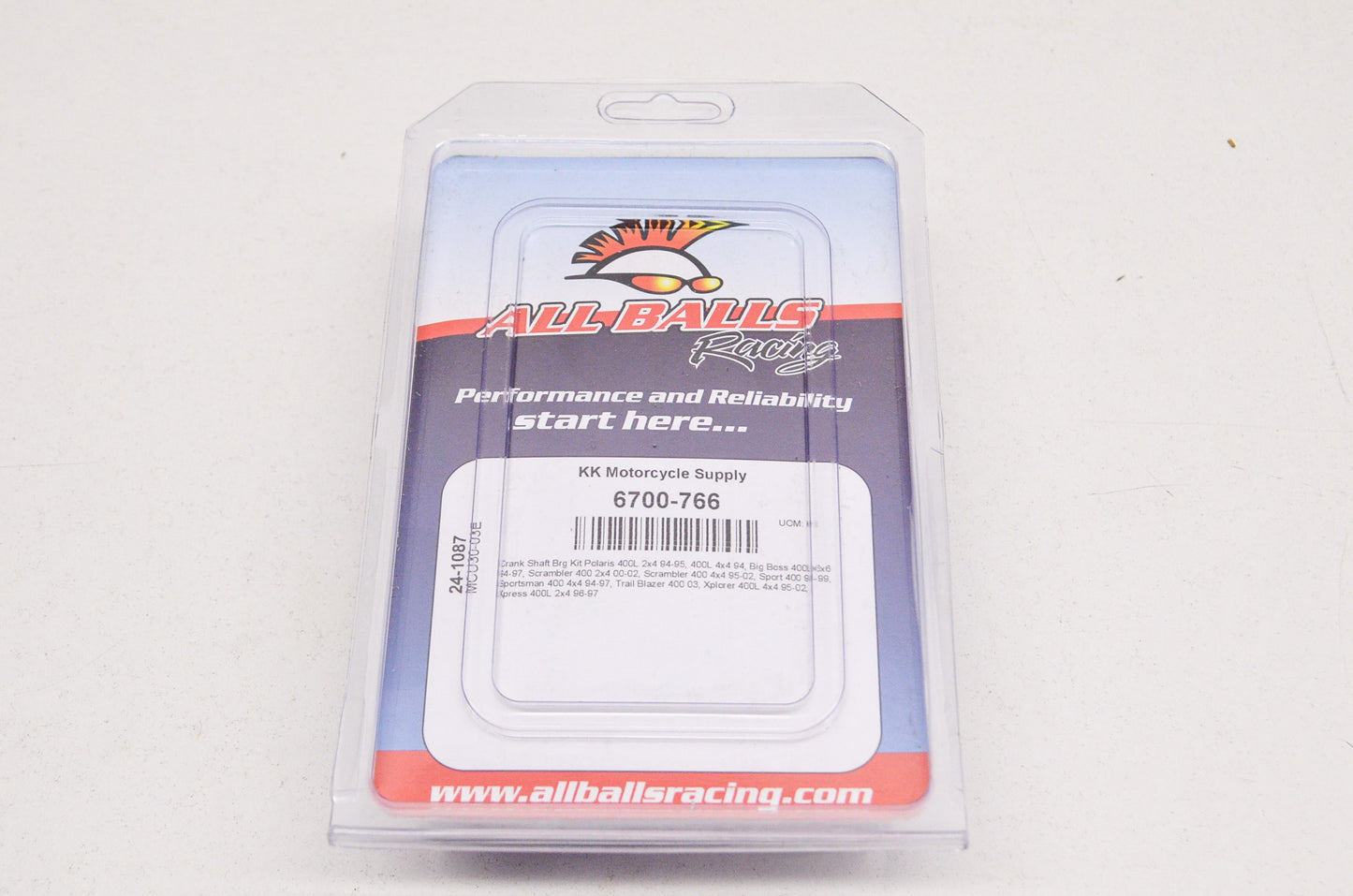 New All Balls Crank Shaft Bearing Kit NOS