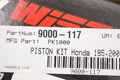 New Wiseco Forged Piston Kit 65mm Honda 185 200 ATC