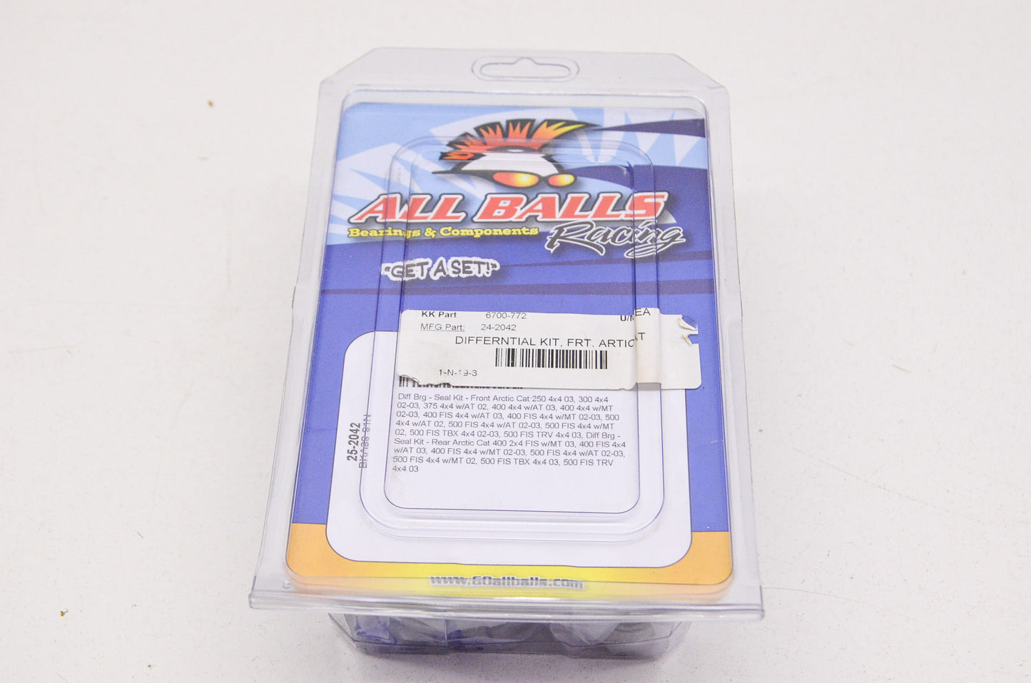 New All Balls Differential Bearing Seal Kit NOS
