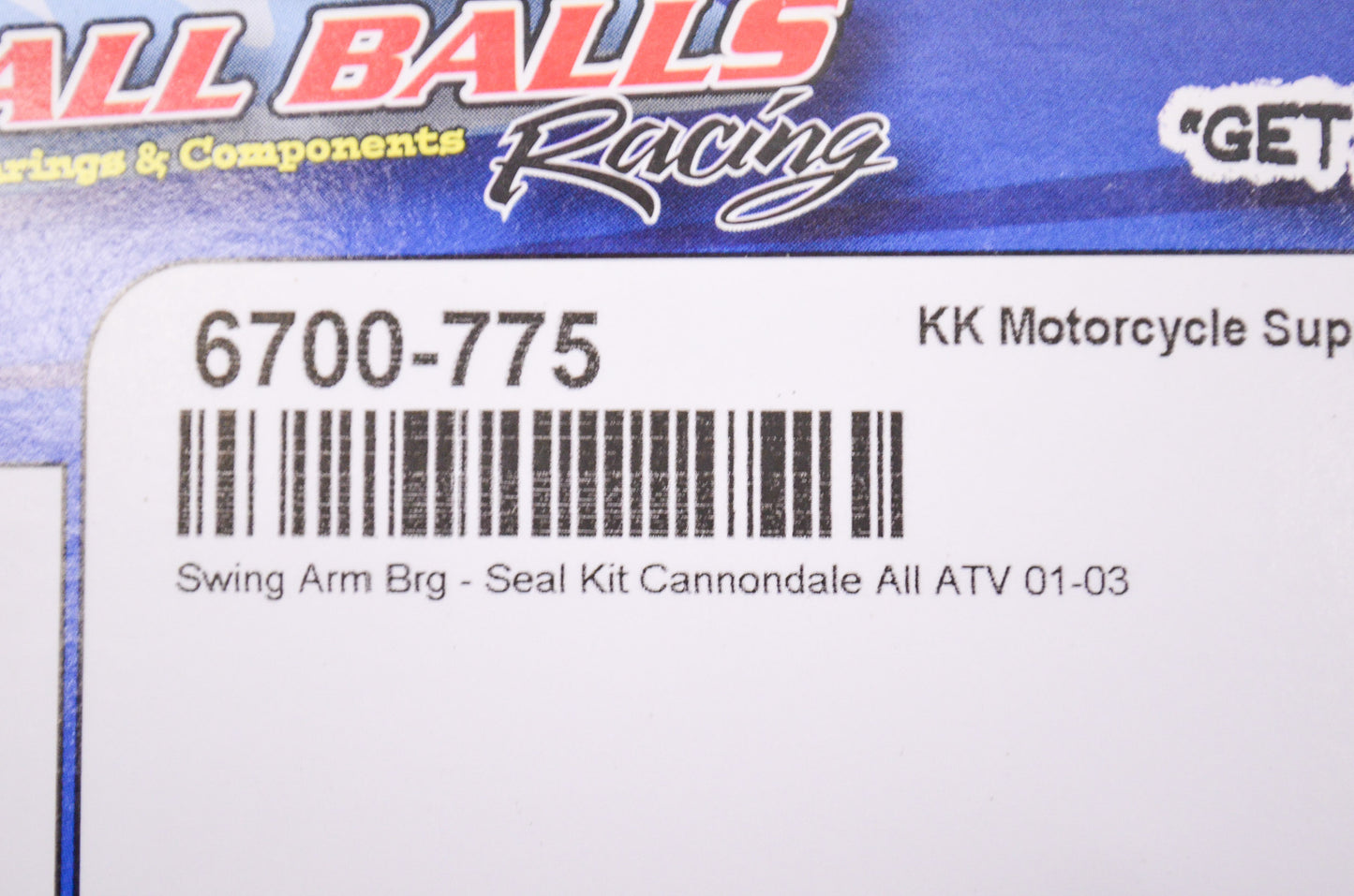 All Balls 28-1100, 6700-775 Swing Arm Bearing Seal Kit NOS