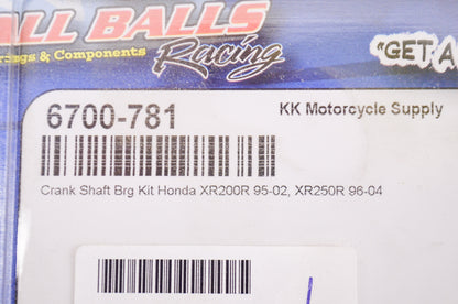 New All Balls Crank Shaft Bearing Kit NOS