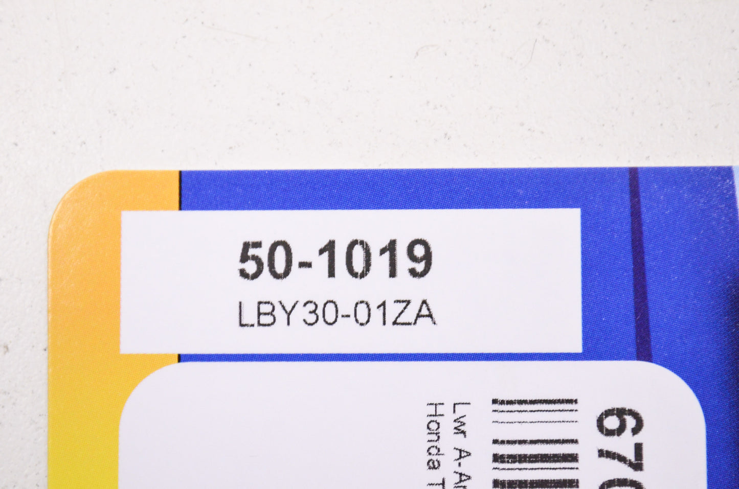 A-Arm Bearing Seal Kit NOS