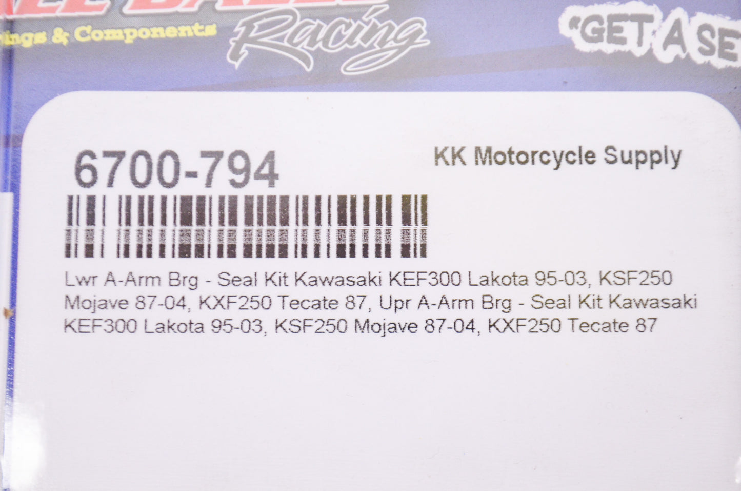 All Balls 50-1012 A-Arm Bearing Seal Kit NOS