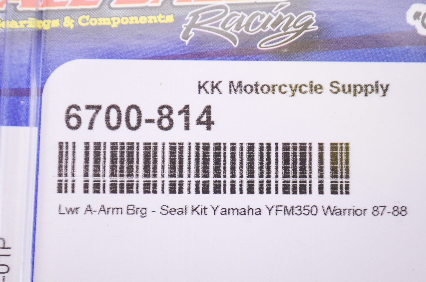 Lower A-Arm Bearing Seal Kit NOS