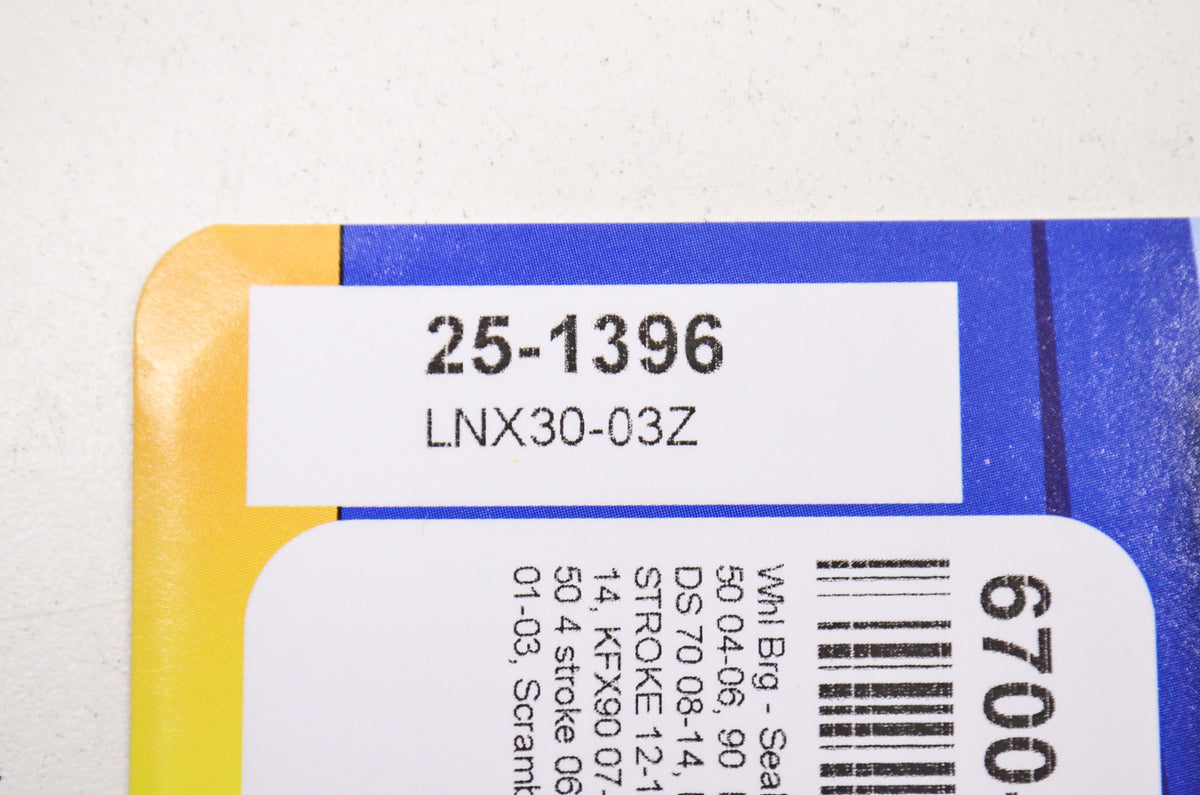All Balls 25-1396 Wheel Bearing Seal Kit NOS