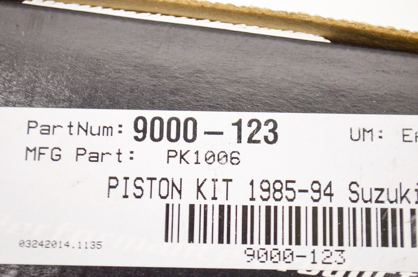 New Wiseco Forged Piston Kit 66.5mm 85-94 Suzuki LT230