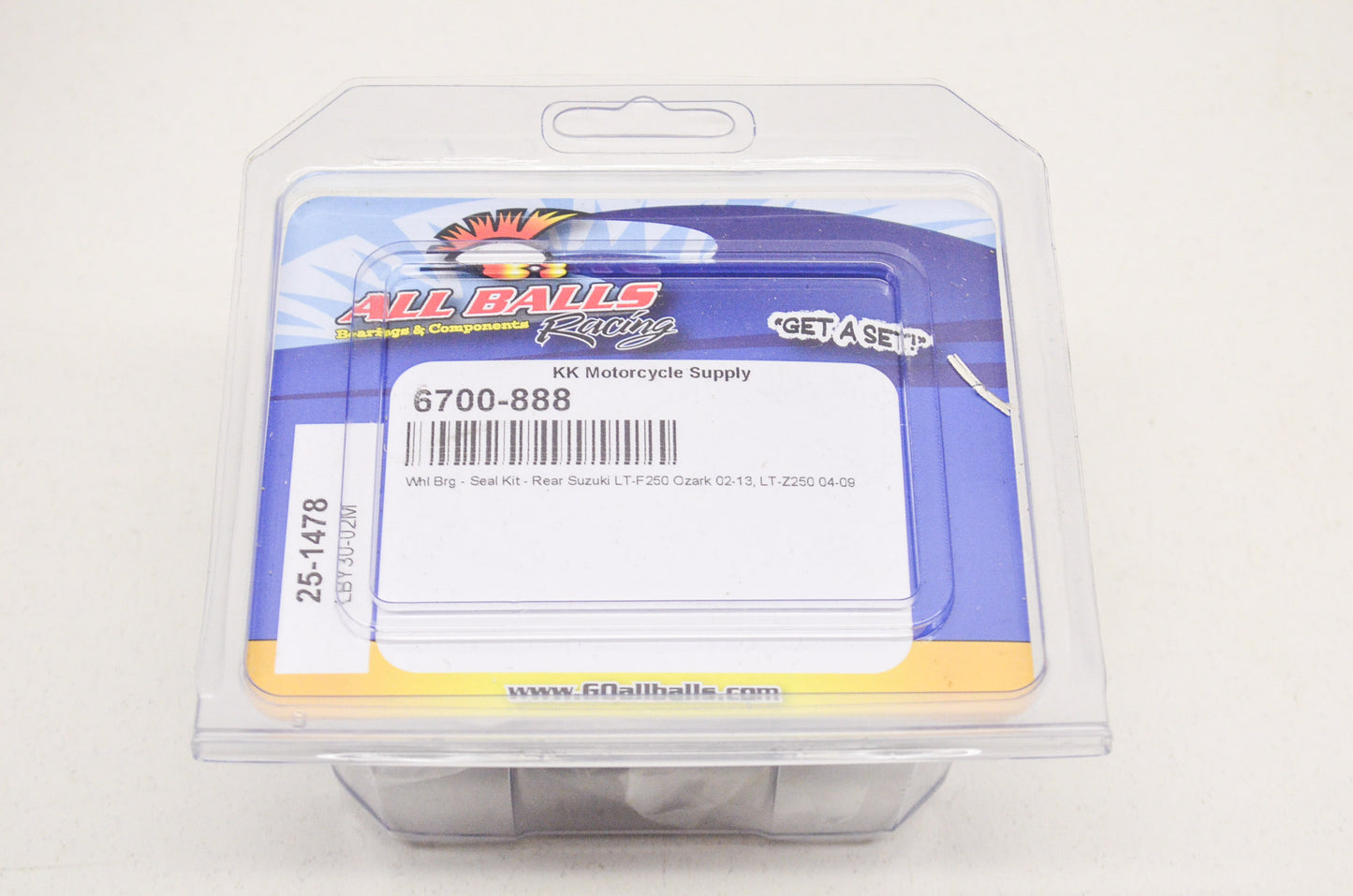 All Balls 25-1478, 6700-888 Wheel Bearing Seal Kit NOS
