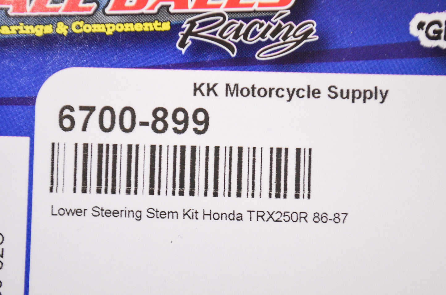 New All Balls Lower Steering Stem Kit NOS