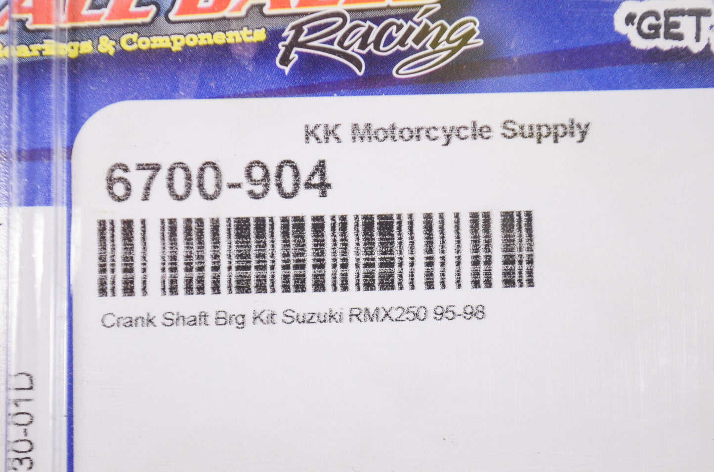 New All Balls Crank Shaft Bearing Kit NOS