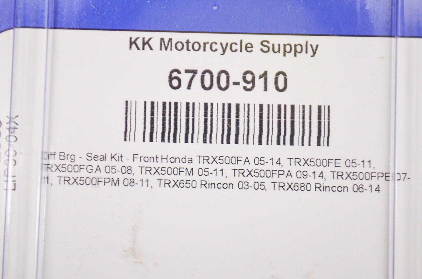 All Balls 25-2060, 6700-910 Differential Bearing Seal Kit