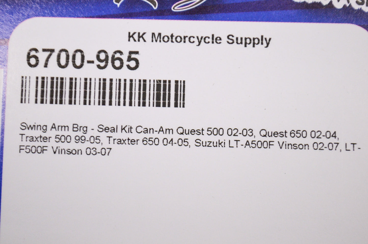 Swing Arm Bearing Seal Kit NOS