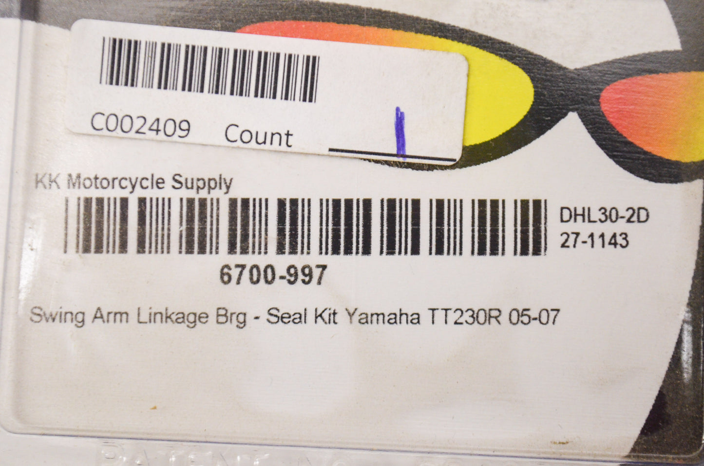 Swing Arm Linkage Bearing Seal Kit NOS