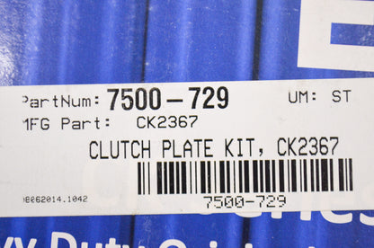 Ebc Ck2367, 7500-729 Clutch Plate Kit