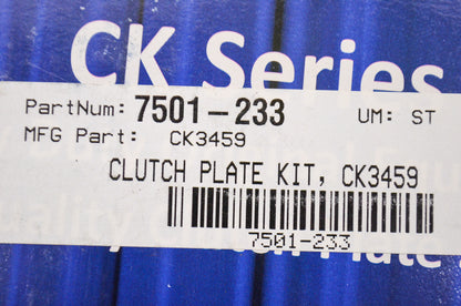 EBC CK3459, 7500-233 Clutch Plate Kit NOS