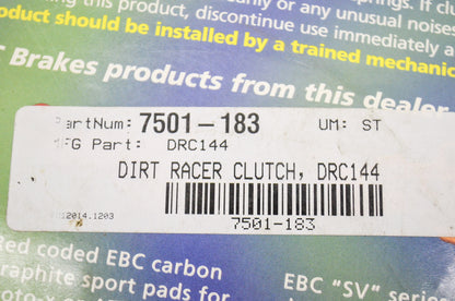 New EBC Dirt Racer Clutch Kit NOS