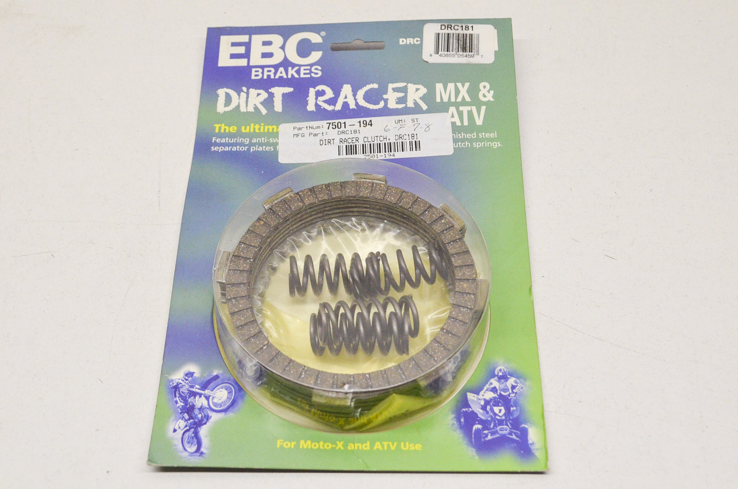 New EBC Dirt Racer Clutch Kit NOS