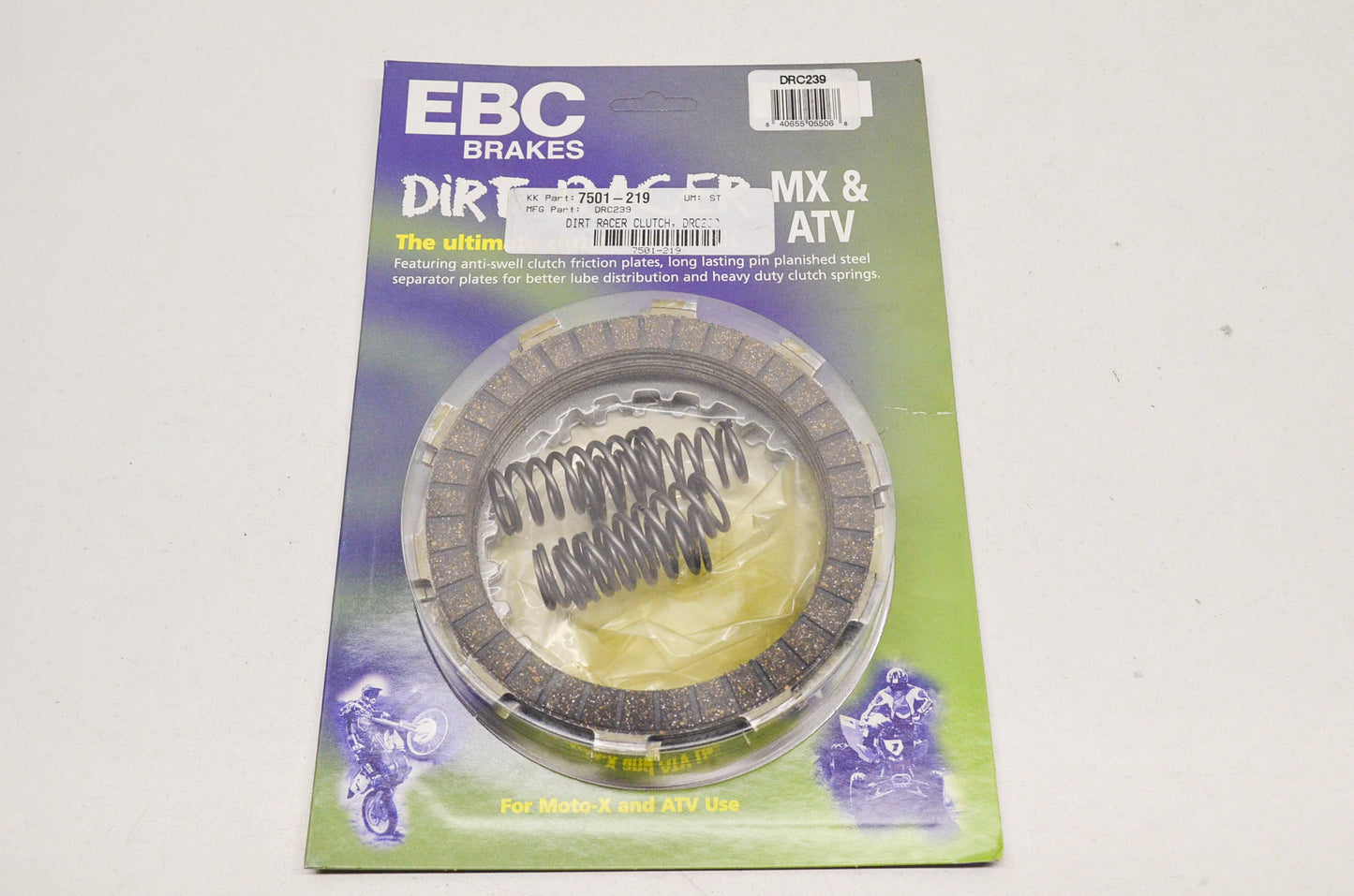New EBC Dirt Racer Clutch Kit NOS