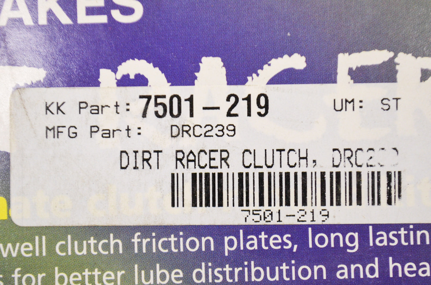 New EBC Dirt Racer Clutch Kit NOS