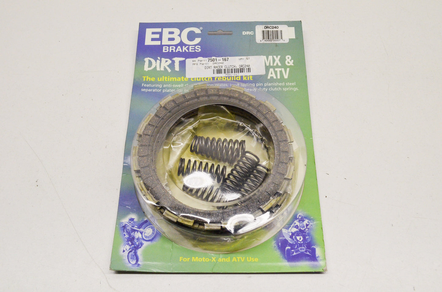 New EBC Dirt Racer Clutch Kit NOS