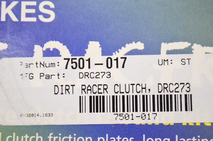 EBC DRC273, 7501-017 Dirt Racer Clutch Kit NOS