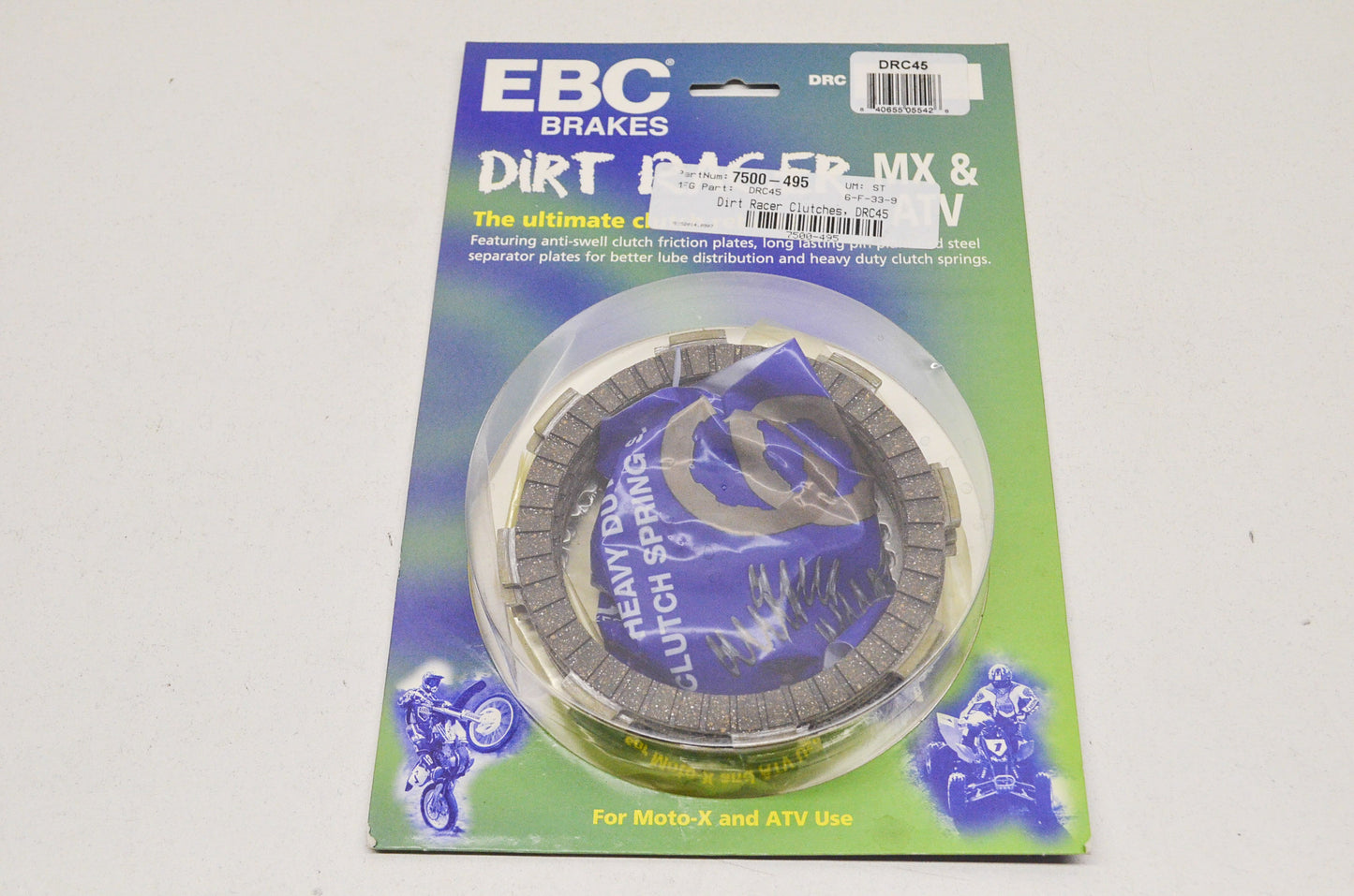 New EBC Dirt Racer Clutch Kit NOS