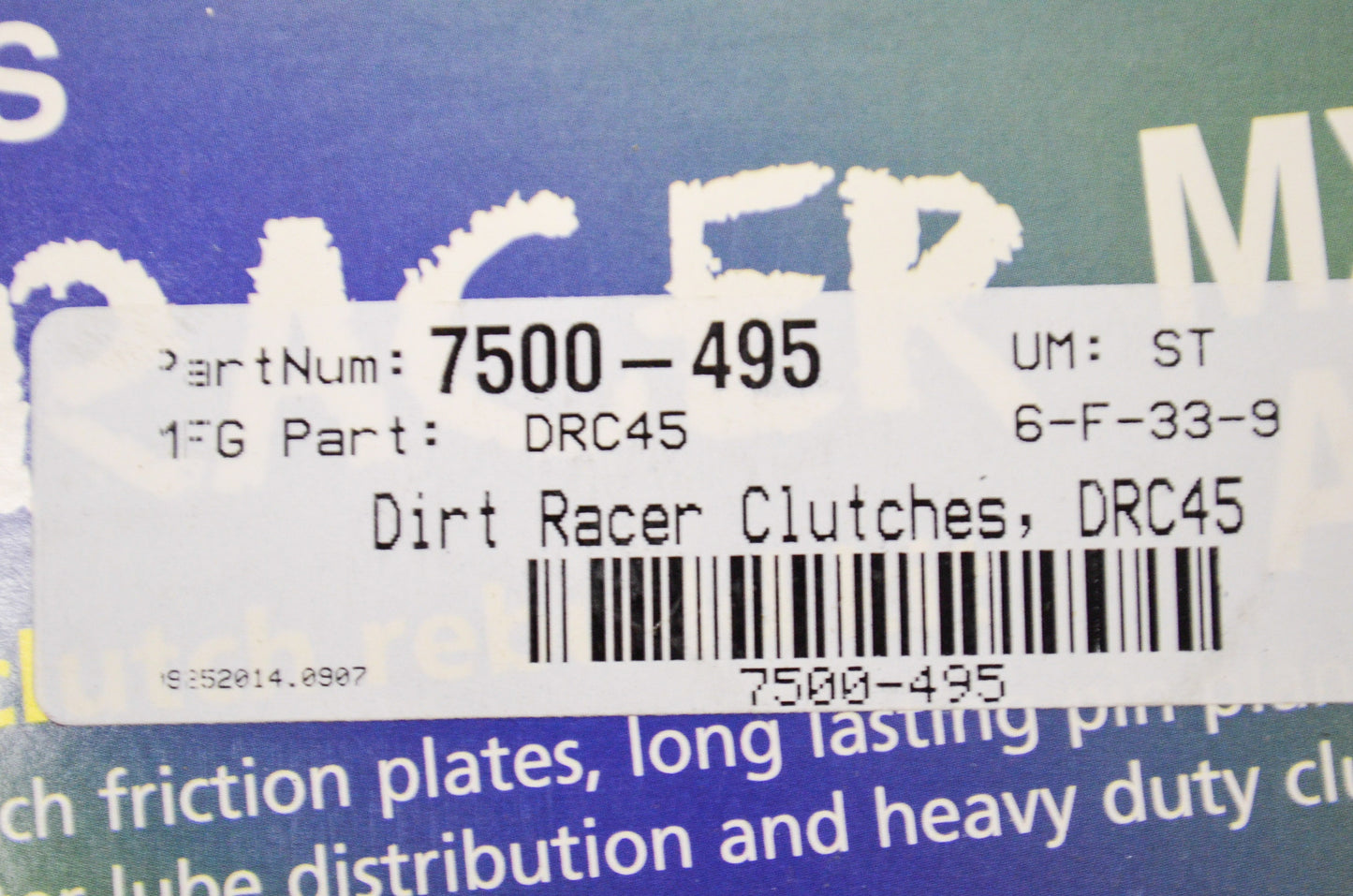 New EBC Dirt Racer Clutch Kit NOS