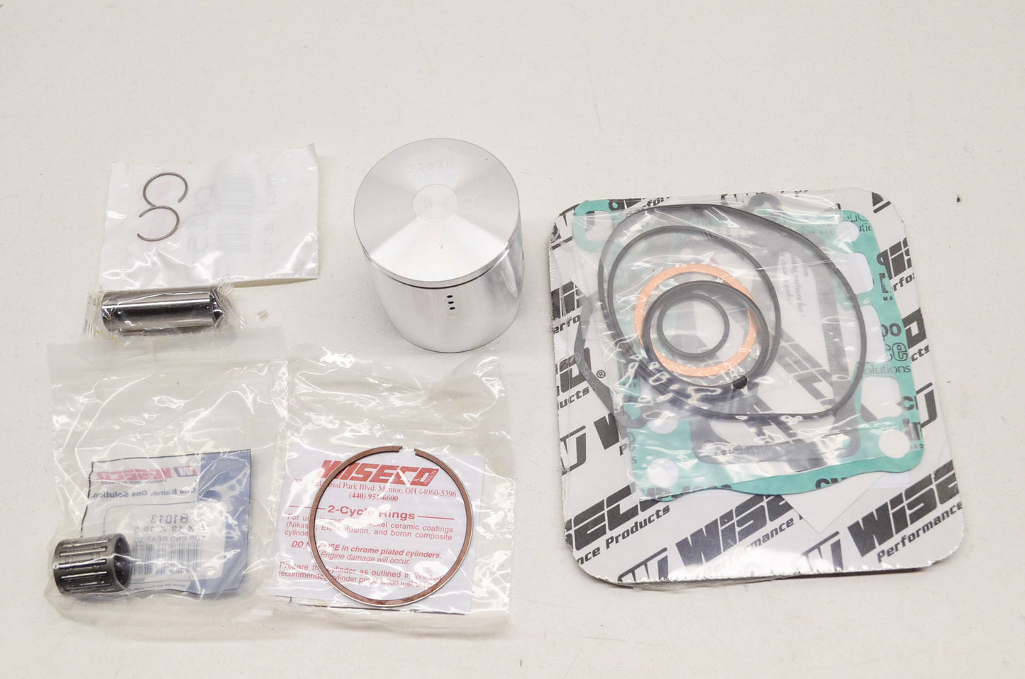 New Wiseco Forged Piston Kit 55mm 97-99 Suzuki RM125