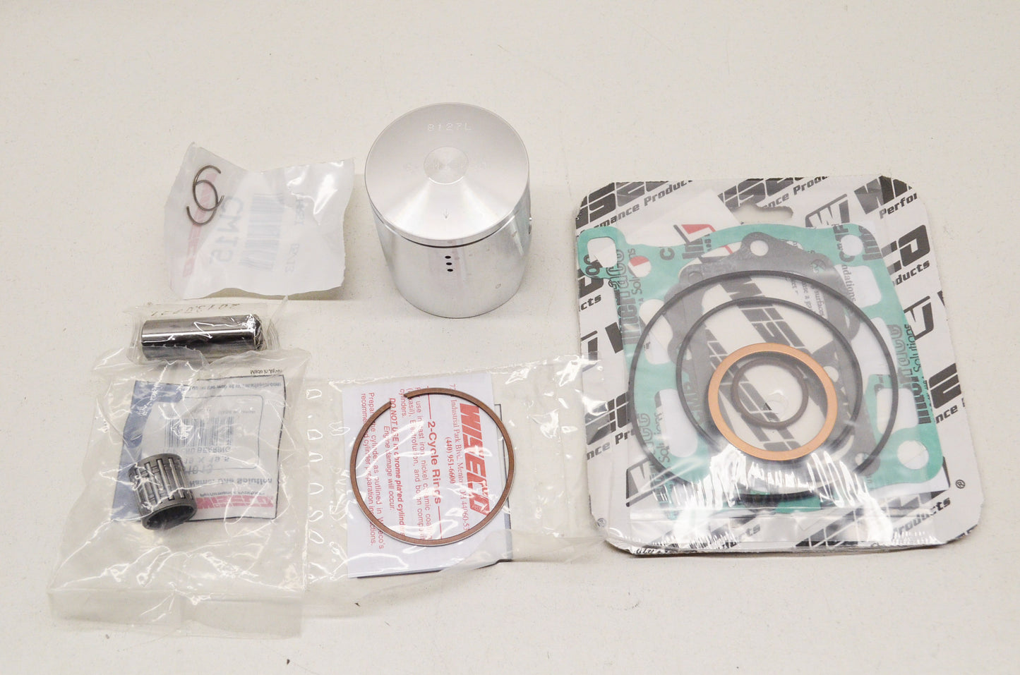 New Wiseco Forged Piston Kit 56mm 97-99 Suzuki RM125