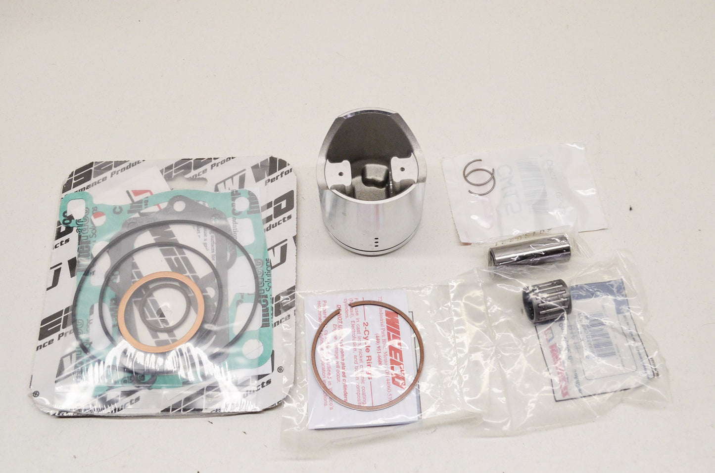 New Wiseco Forged Piston Kit 56mm 97-99 Suzuki RM125