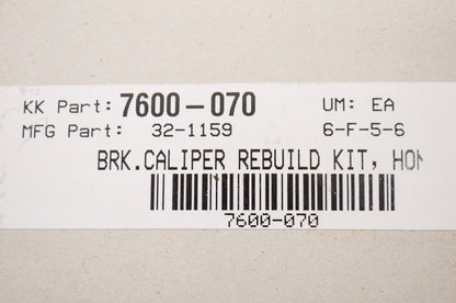 New K&L Brake Caliper Rebuild Kit NOS