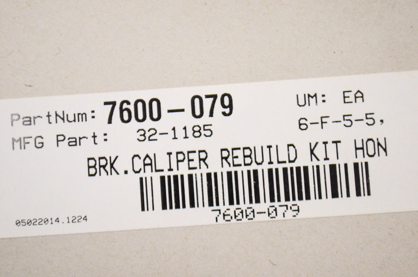New K&L Brake Caliper Rebuild Kit NOS