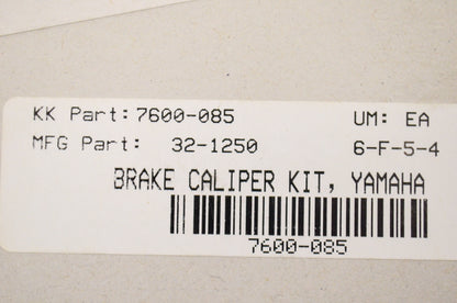 K&L 32-1250, 7600-085, BCF-201 K&L Brake Caliper Rebuild Kit NOS