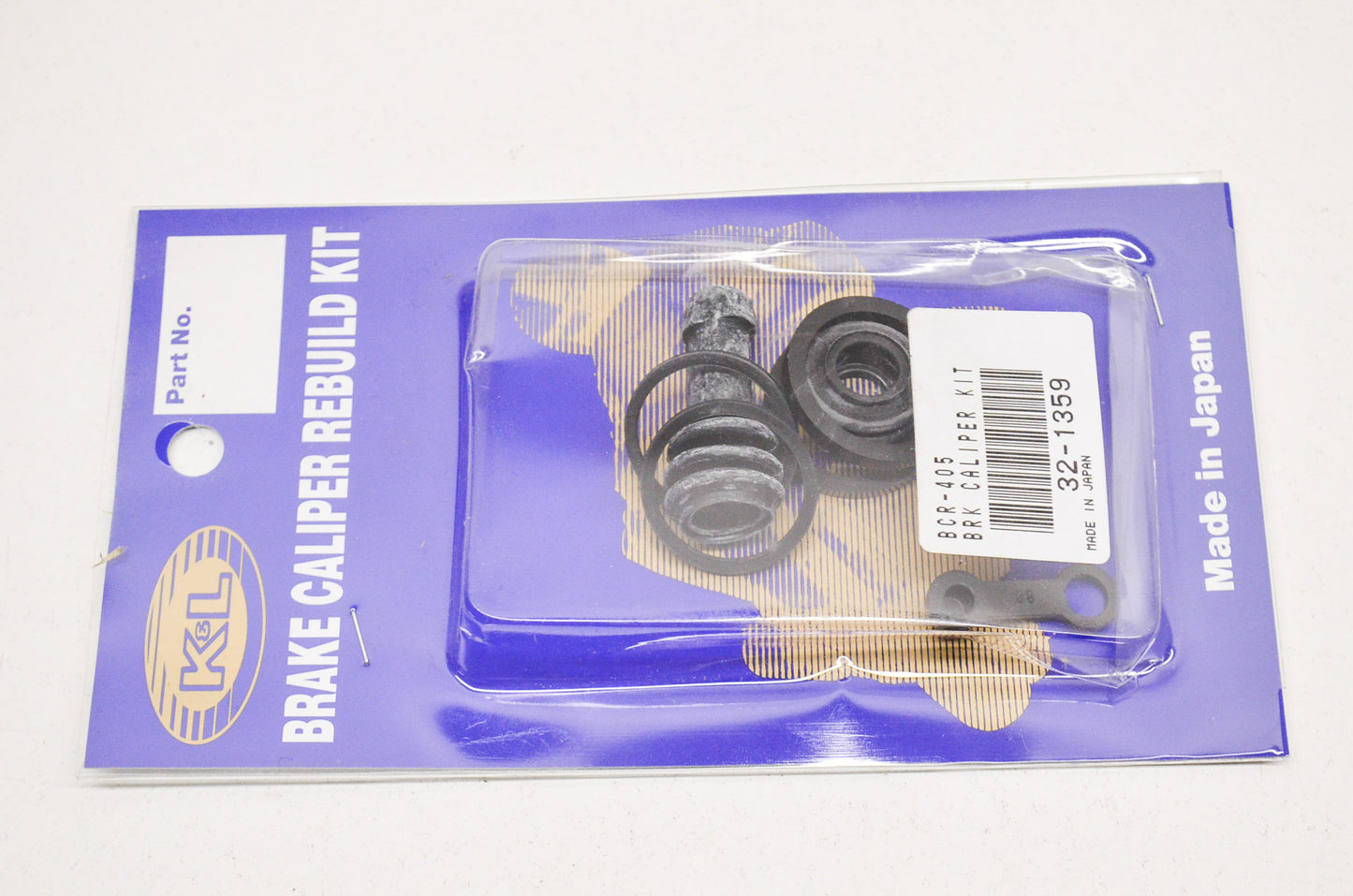 K&L 32-1359, 7600-175, BCR-405 Brake Caliper Rebuild Kit NOS
