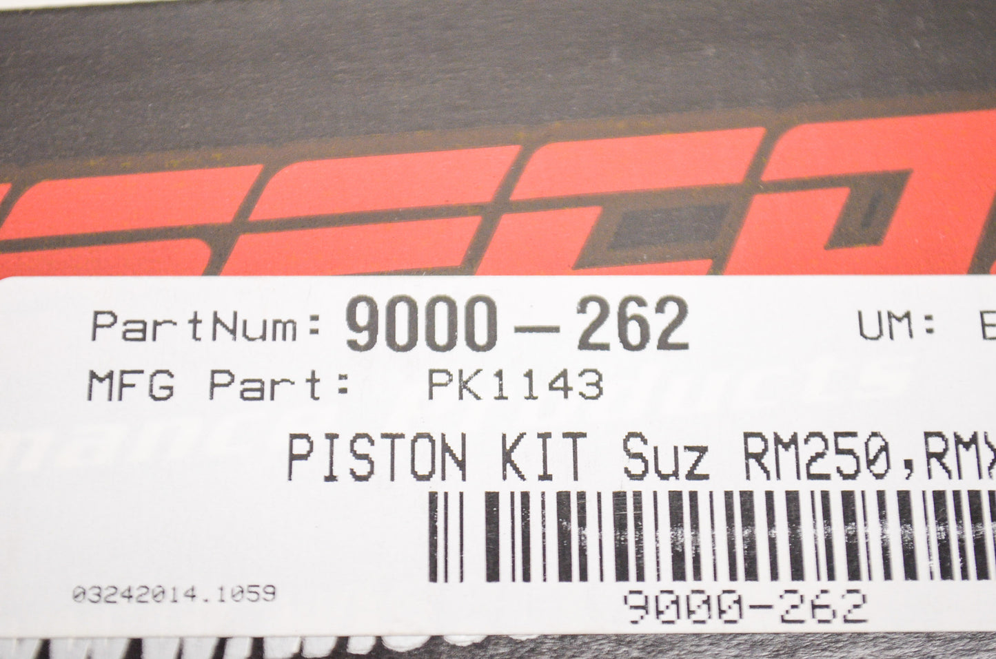 New Wiseco Forged Piston Kit 67.5mm Suzuki RM250 RMX250