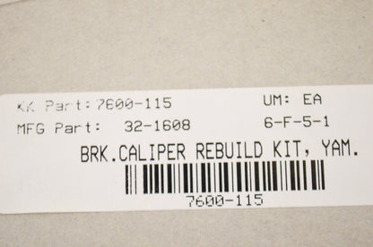New K&L Brake Caliper Rebuild Kit NOS