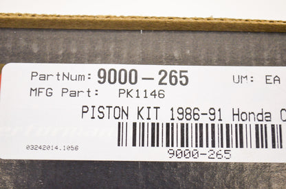 New Wiseco Forged Piston Kit 47mm 86-91 Honda CR80