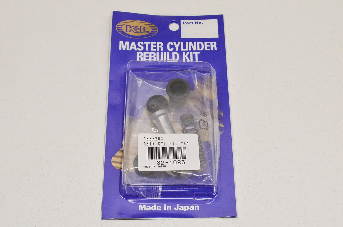 New K&L Master Cylinder Rebuild Kit NOS